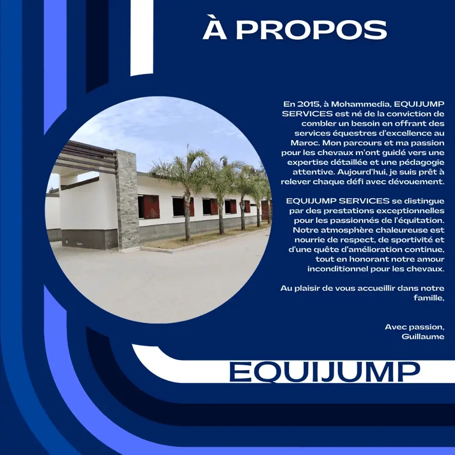 Equijump Services · Équitation · Casablanca · photo 3