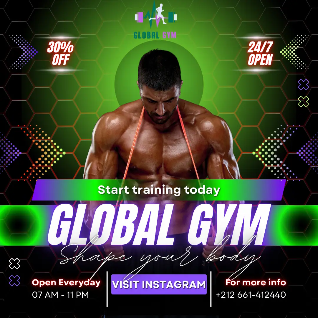 Global Gym · Fitness & Musculation · Rabat · photo 3